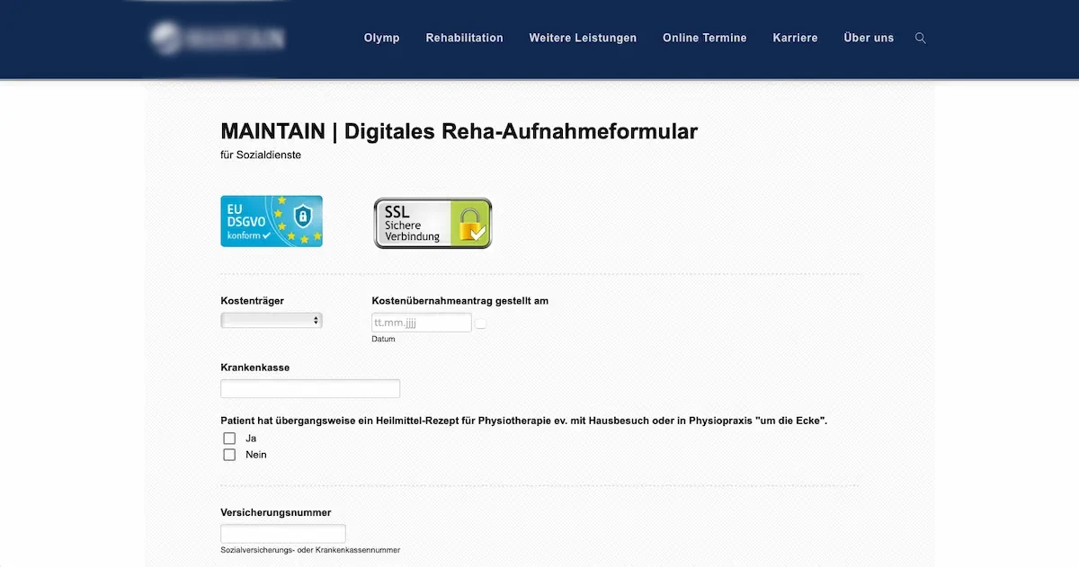 MAINTAIN Bad Homburg Kunde von NorthRock software