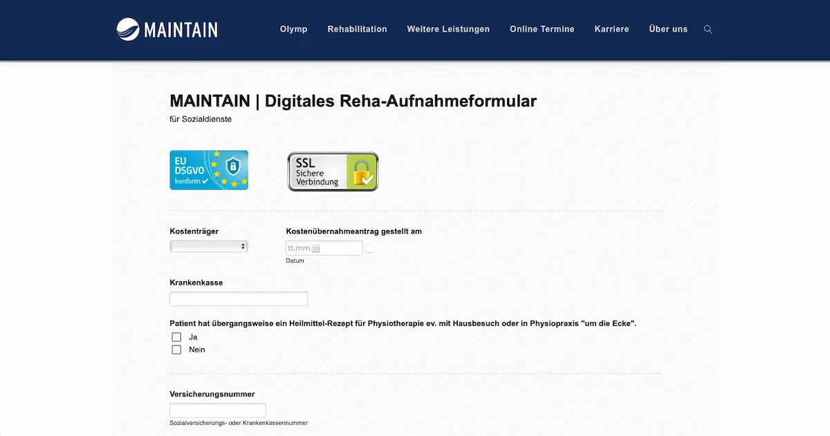 MAINTAIN Bad Homburg Kunde von NorthRock software